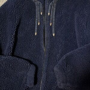 Western Navy Sherpa Jacket